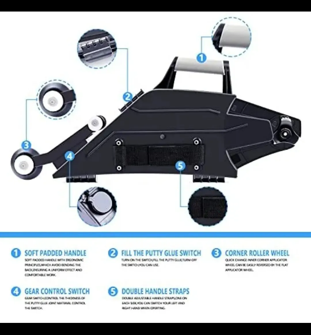 Corner Roller Wheel Dual Drywall